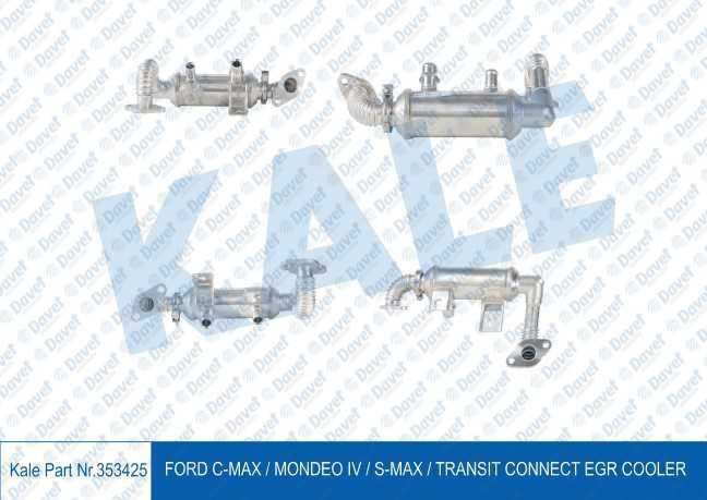 KALE-353425 Egr Sogutucu C-Max Mondeo Iv S-Max Transit Connect